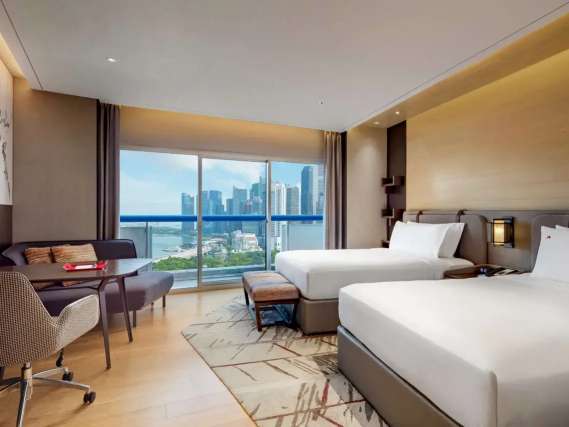 Premier Marina Bay Twin Room with Balcony